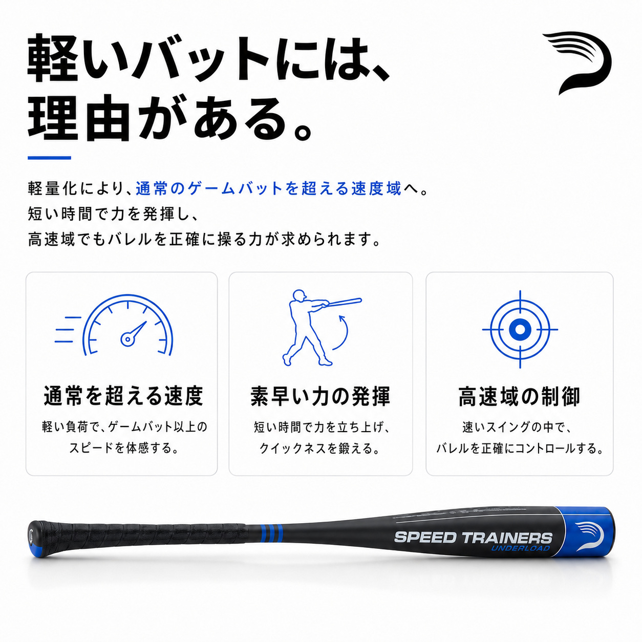 【新商品】スピードトレーナーバット